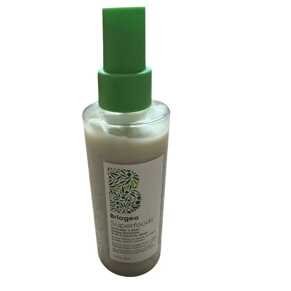 Briogeo Superfoods Avocado Kiwi Moisture Leave in Spray Full size 5.75 oz New